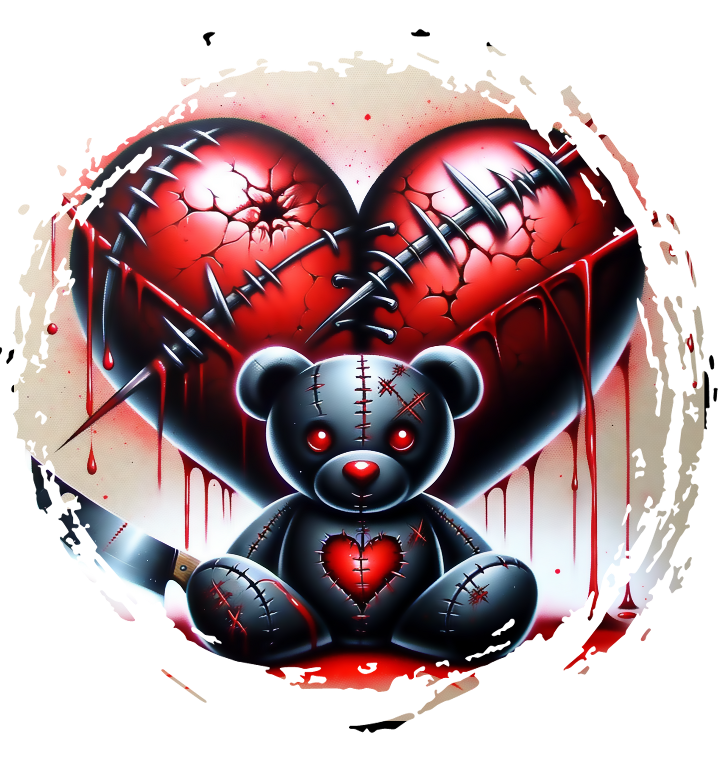 Sublimation Print/Crush Bear