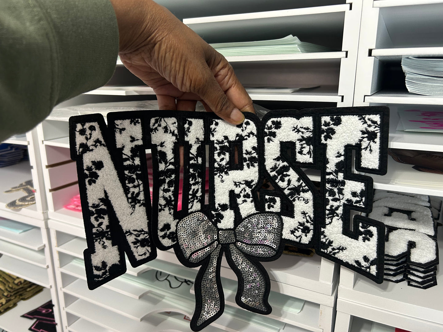 Chenille Patch/ Nurse