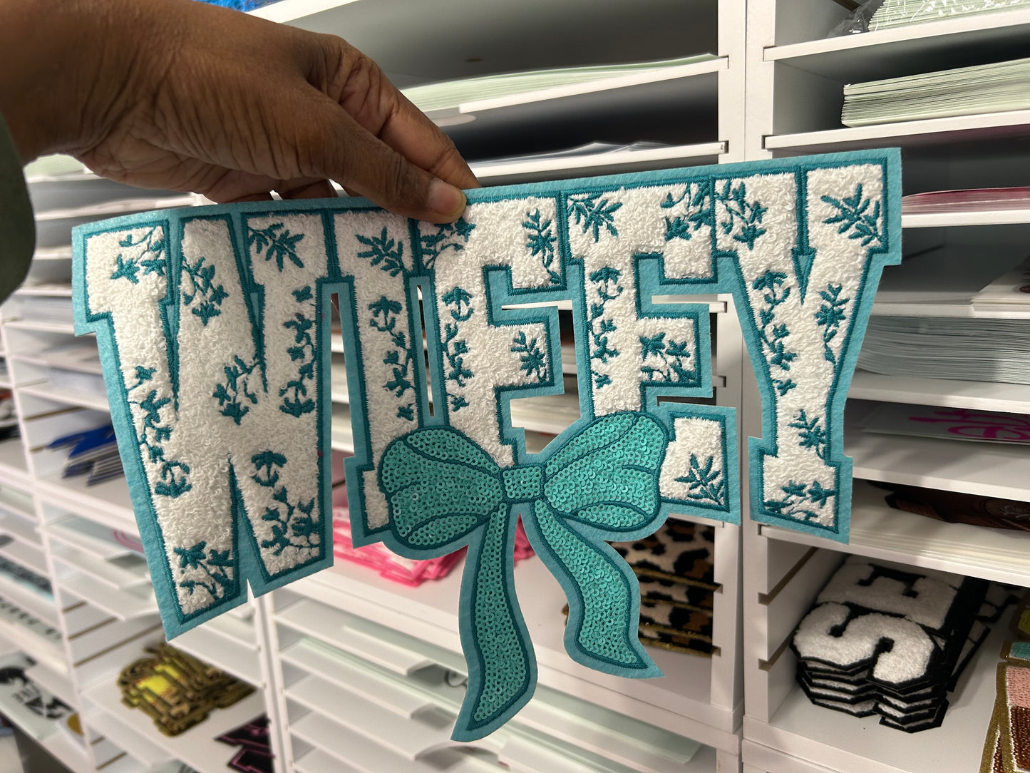 Chenille Patch/Wifey