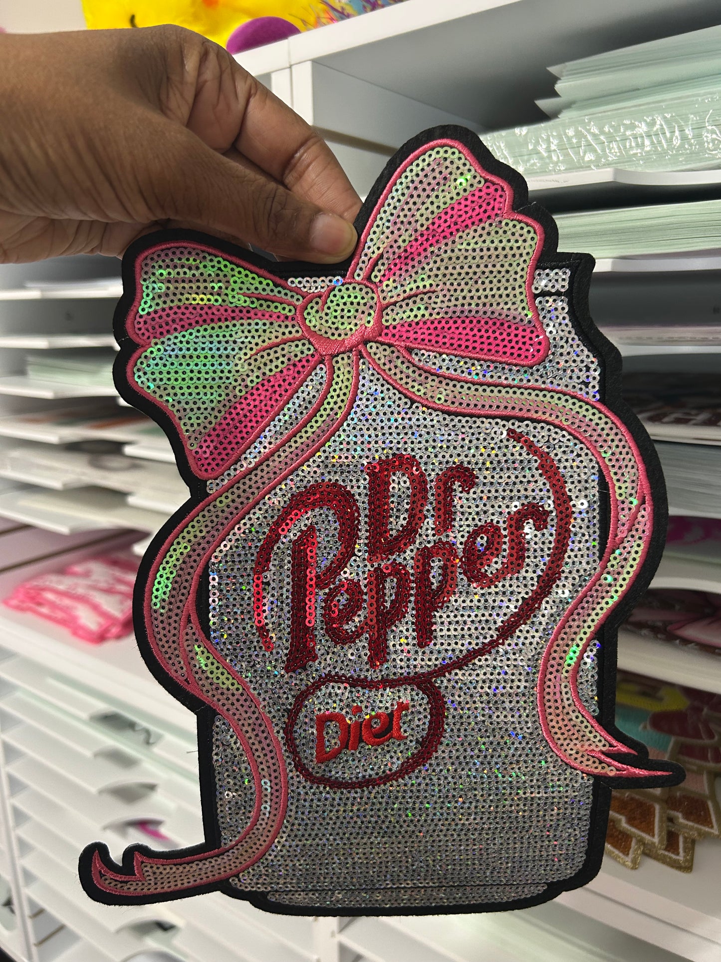 Chenille Patch/ Dr Pepper