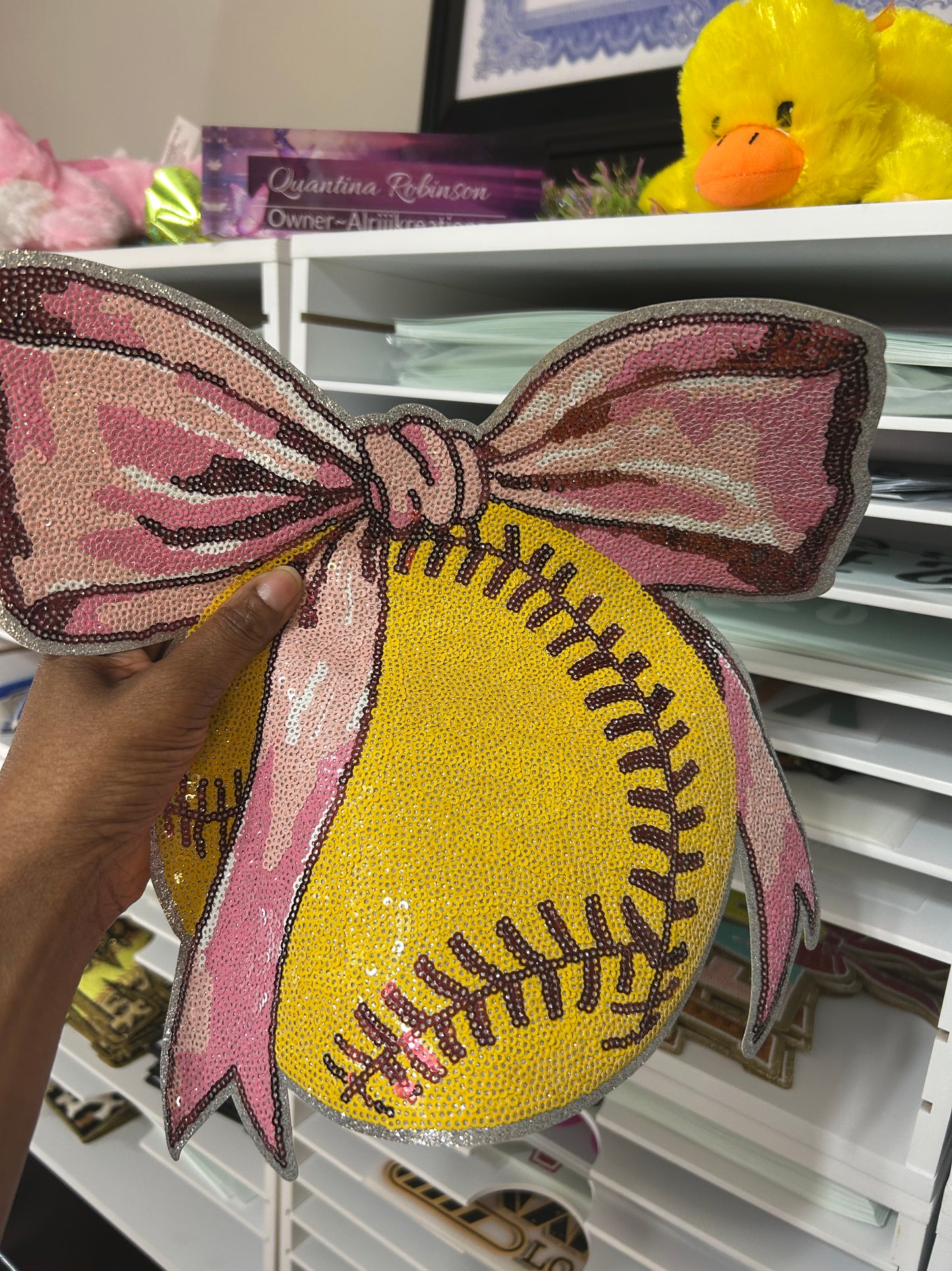 Chenille Patch/Softball