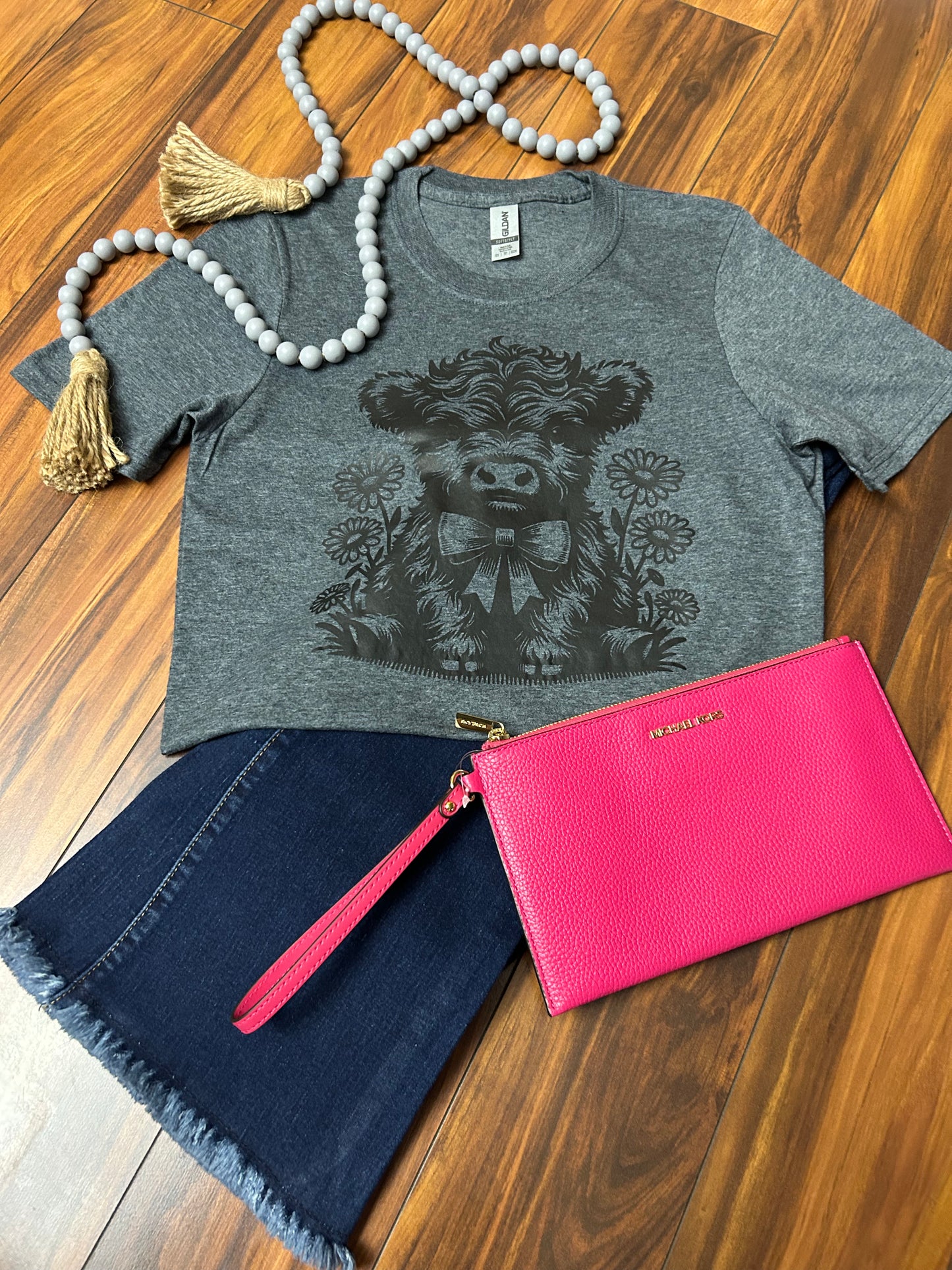 Screen Print/ Baby Highland