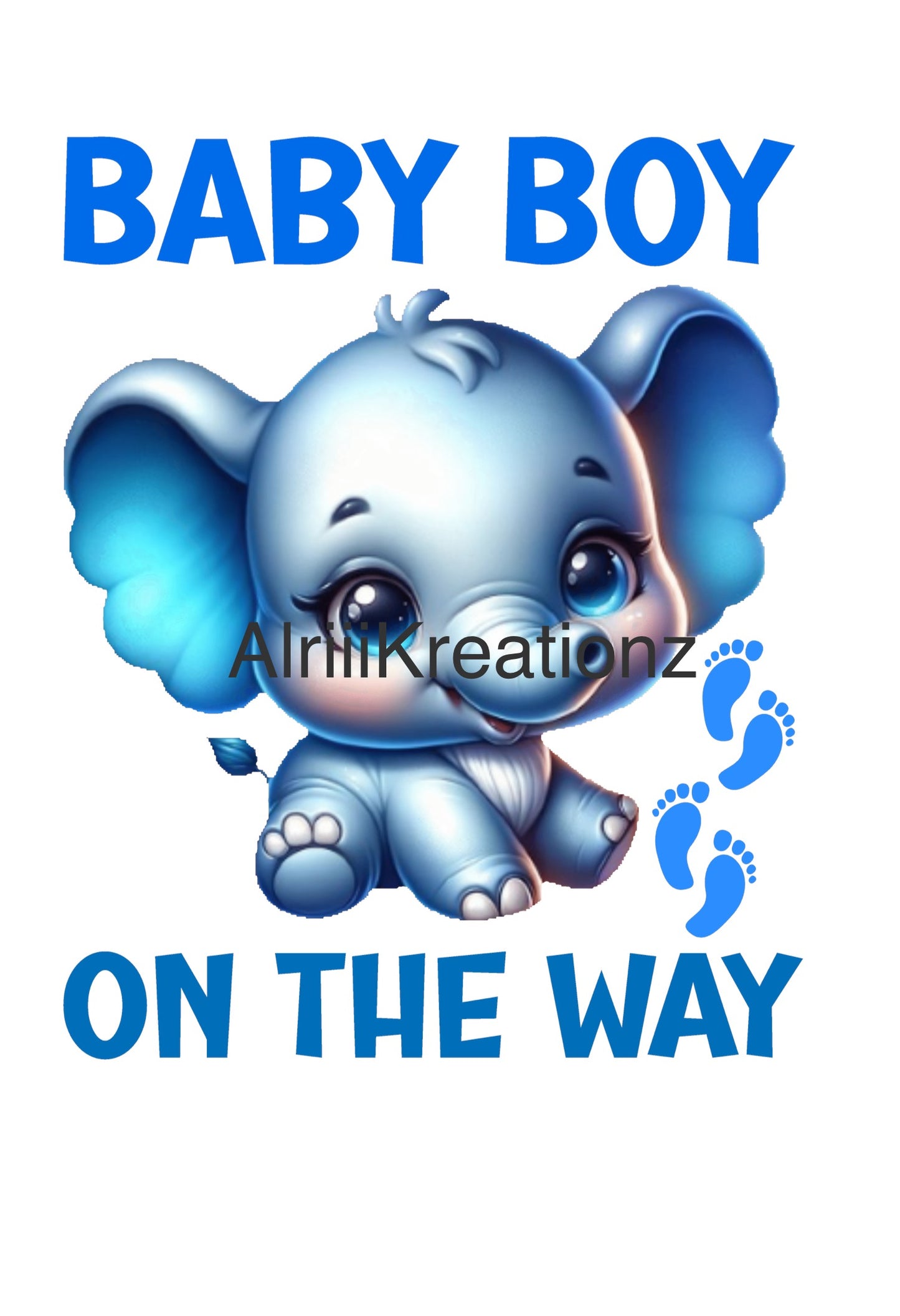 Sublimation Transfer/ Baby Boy