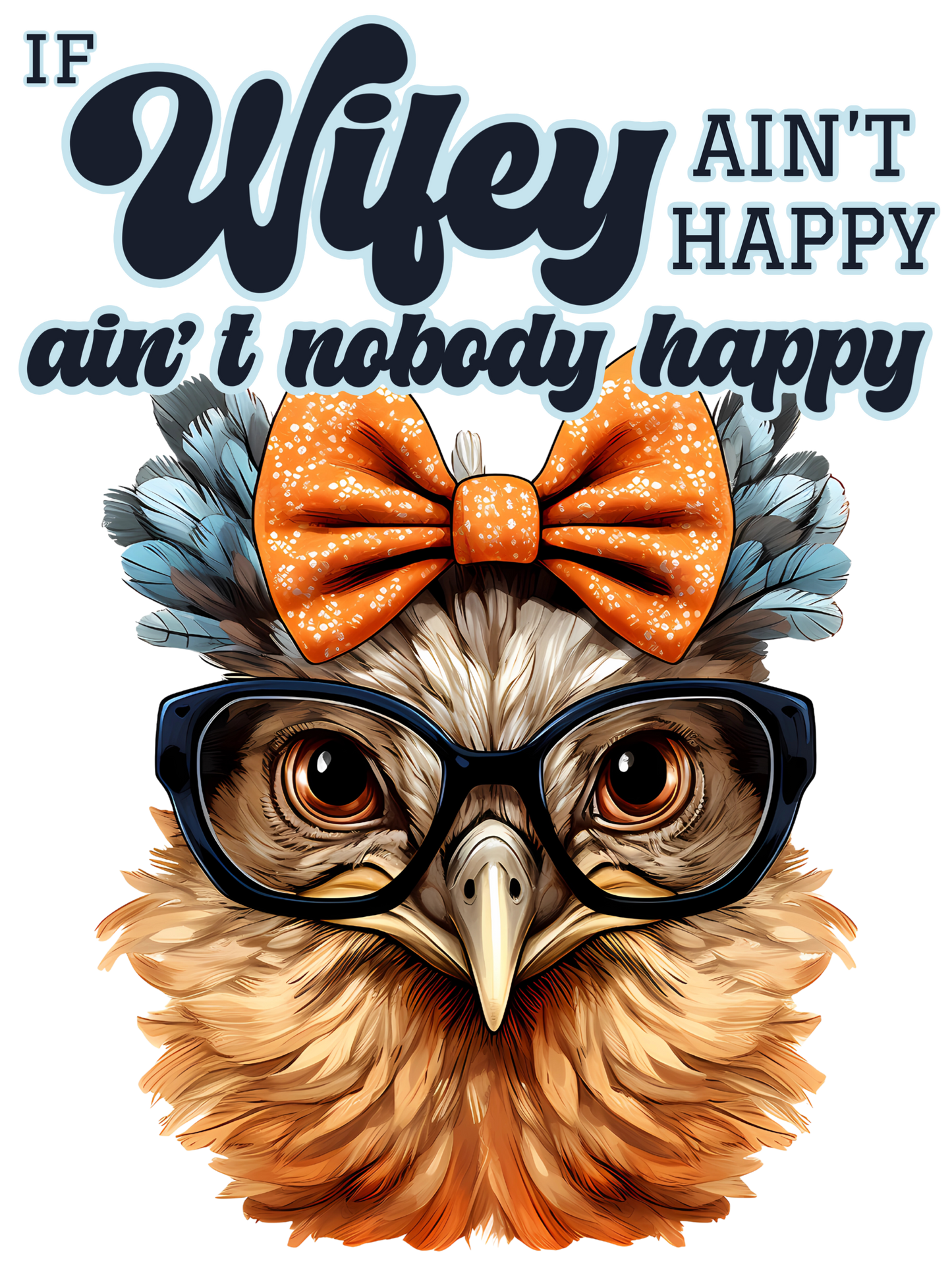 Sublimation Transfer/Happy Wife