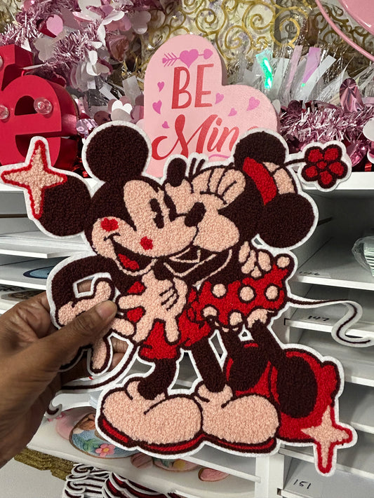 Chenille Patch/Mickey &Minnie