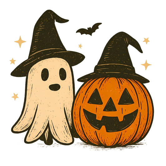 Sublimation Print/Spooky Ghost