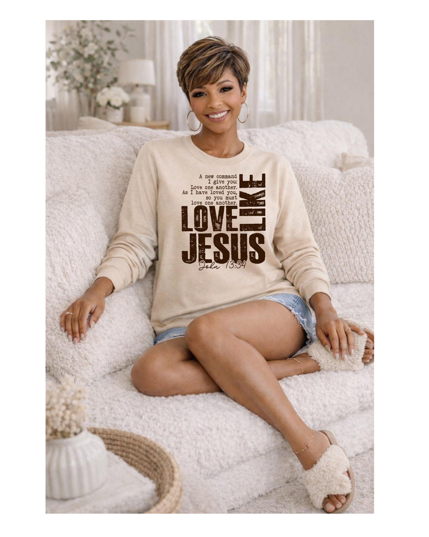 ScreenPrint/ Love Like Jesus