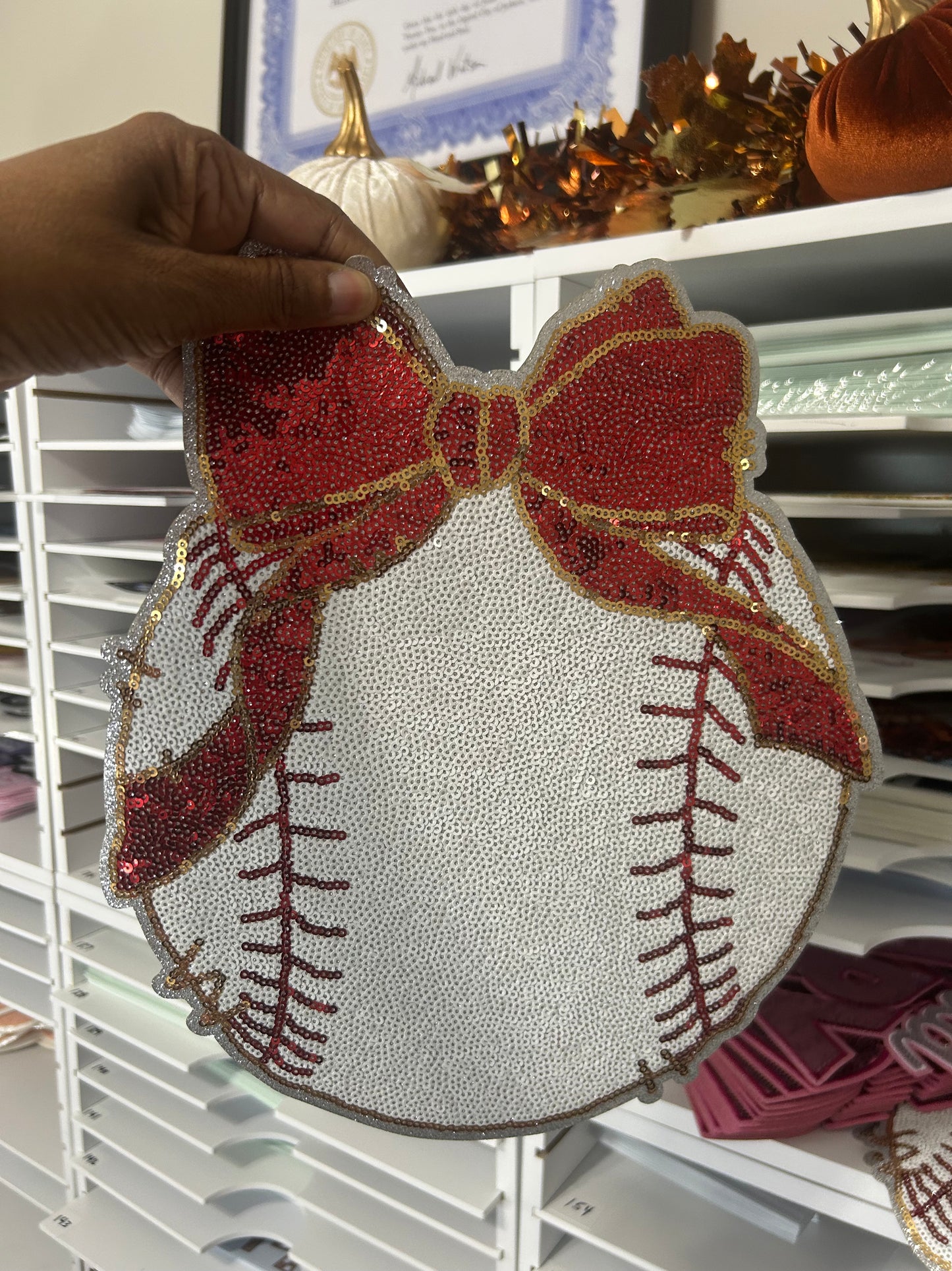 Chenille Patch/Baseball