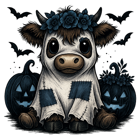 Digital File/Rustic Cow