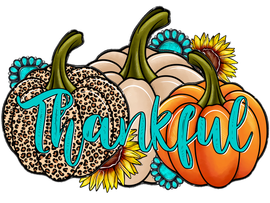 Sublimation Print/ Thankful