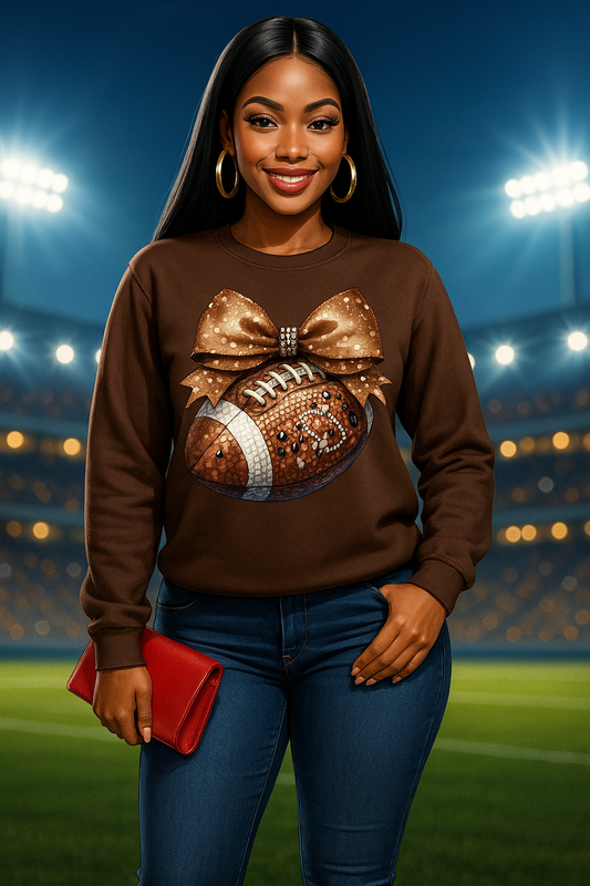 DTF/Glitter Football