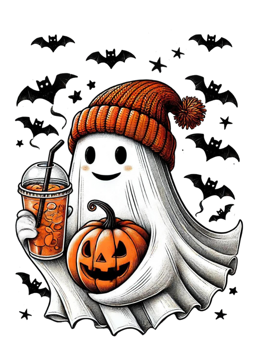 Sublimation Print/Ghost Pumpkin