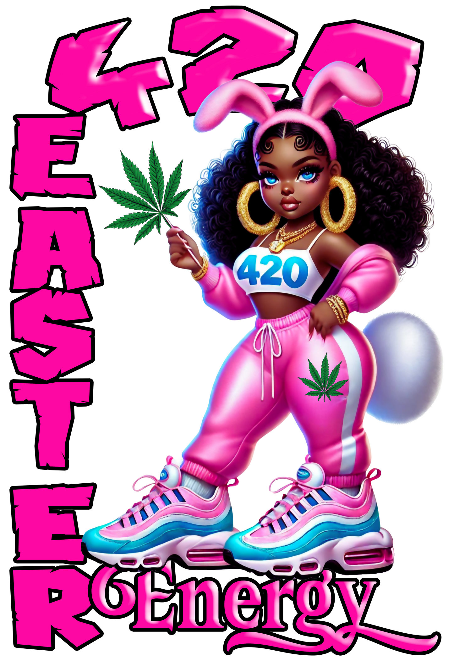 Sublimation Print/420 Bunny