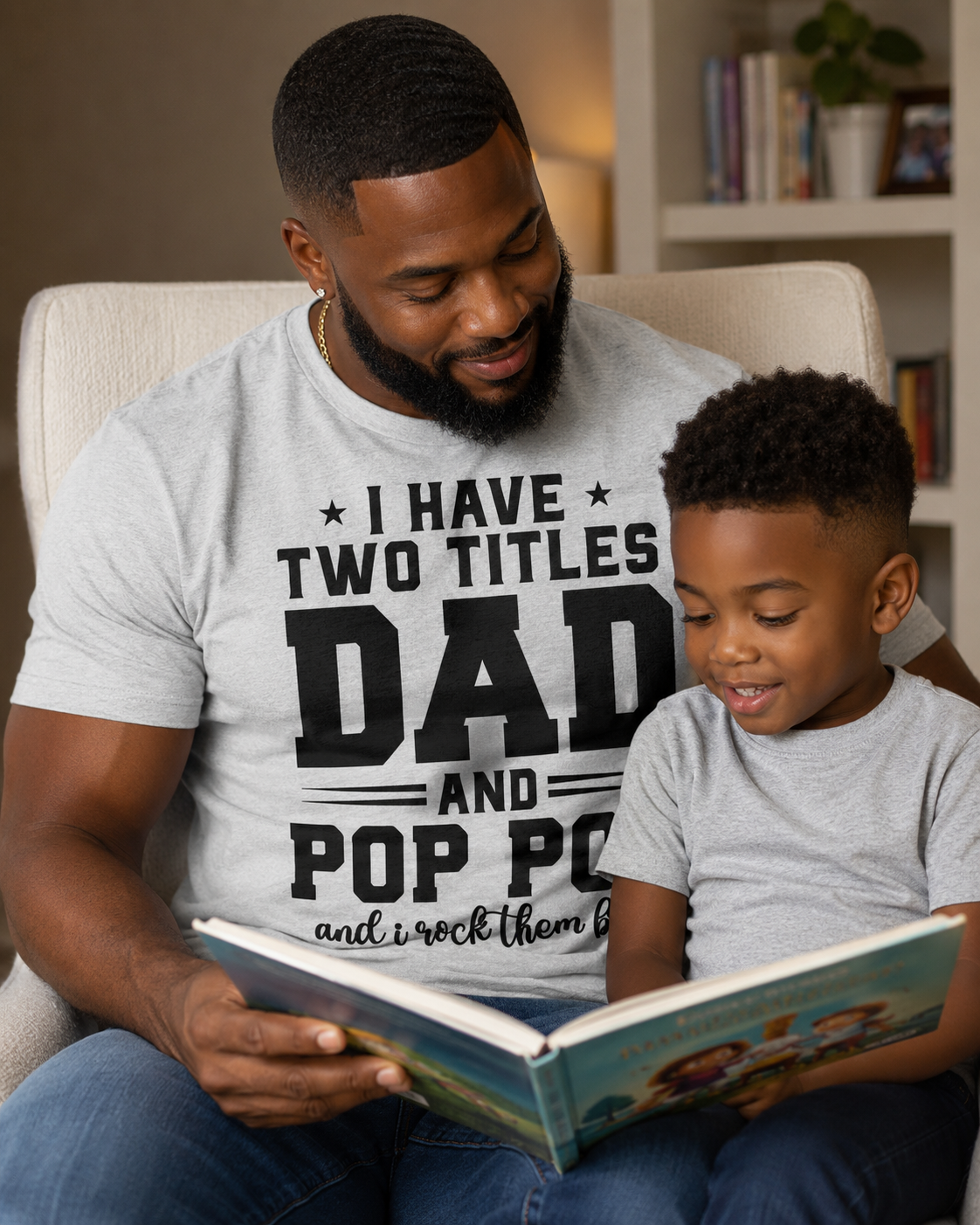 Screen Print/ Dad and POP POP