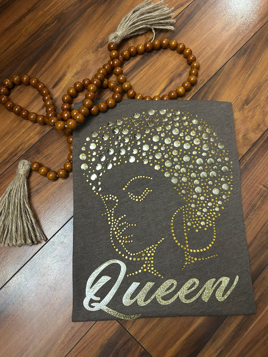 Rhinestone Transfer/ Queen