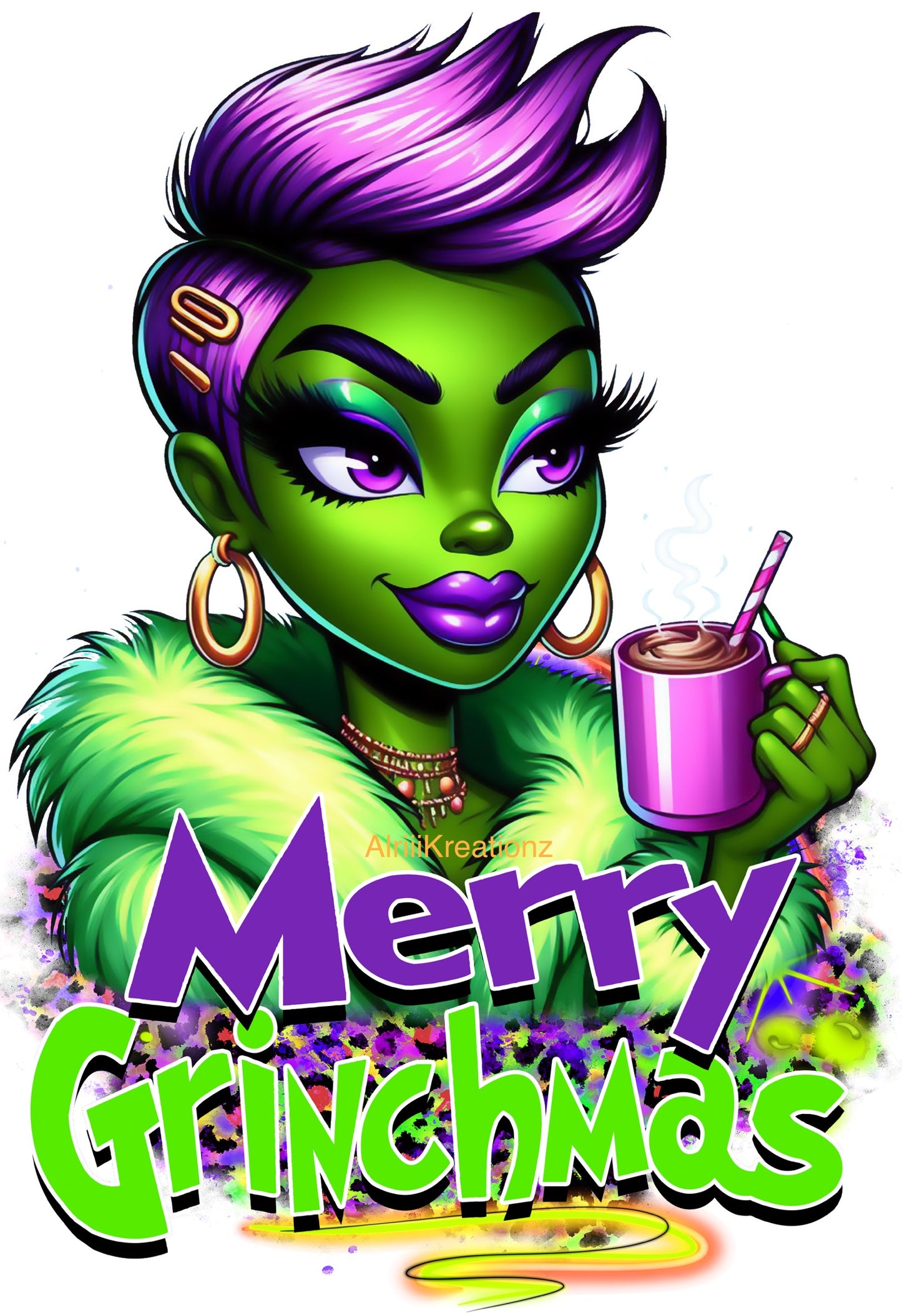 Digital File/Purple Xmas Bundle