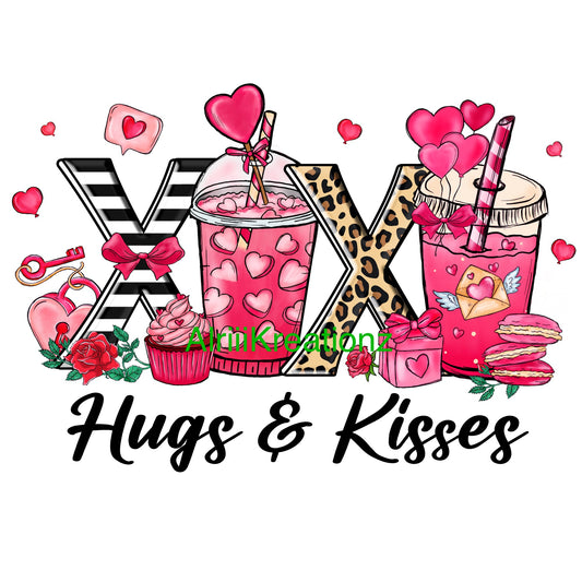 HTV TRANSFER/Hugs and Kisses