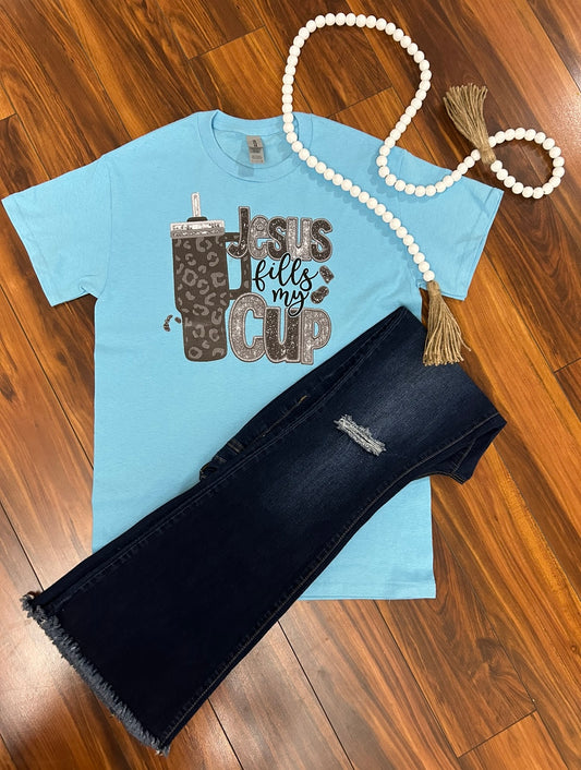 Short Sleeve Tshirt/Jesus Fills