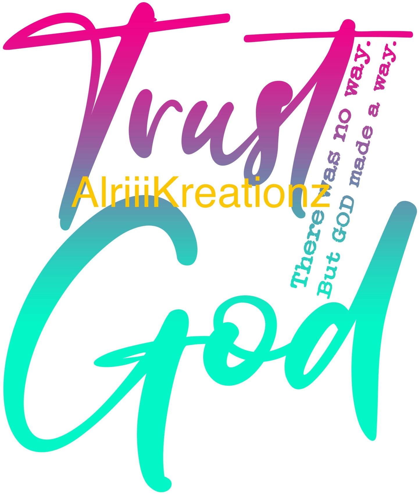 Htv Transfer/ Trust God